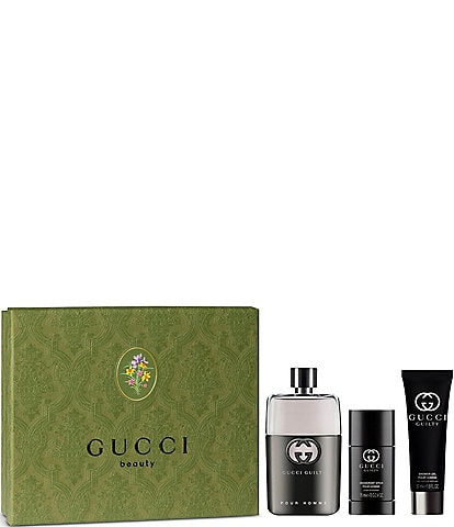 Gucci Men's 3-Pc. Guilty Eau de Toilette Spring Gift Set