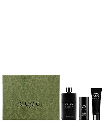 Gucci Men's 3-Piece Guilty Pour Homme Eau de Parfum Spring Gift Set