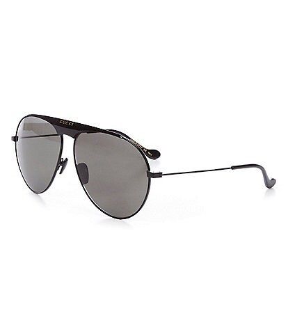 Gucci Men's Gg0908s Aviator 65mm Sunglasses