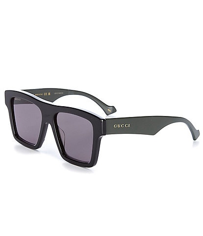 Gucci Men's Gg0962S 55mm Rectangle Sunglasses