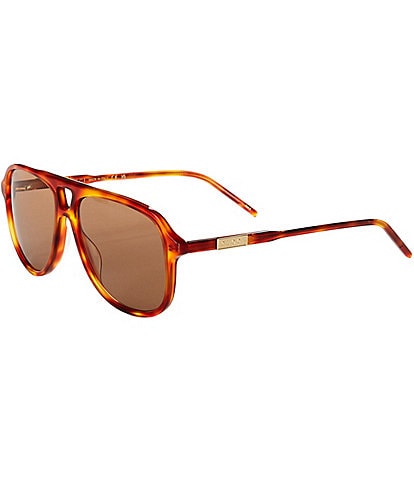 Gucci Men's Gg1156S 57mm Navigator Sunglasses
