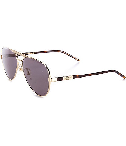 Gucci Men's Gg1163s 60mm Navigator Sunglasses