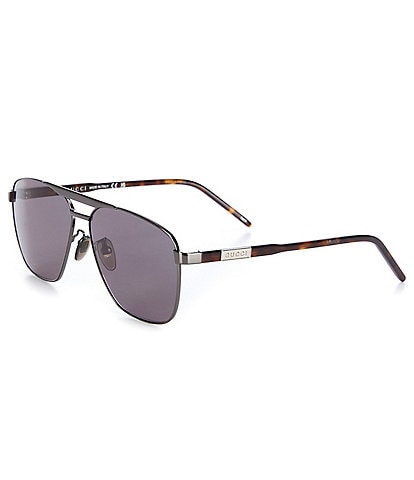 Gucci Men's Gg1099sa 61mm Navigator Sunglasses | Dillard's