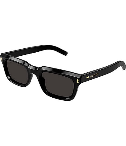 Gucci Men's Gucci Rivetto 51mm Square Sunglasses