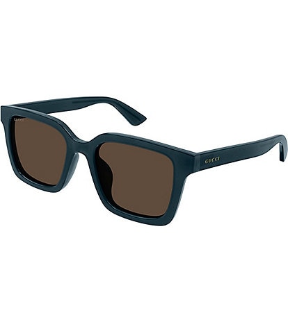 Gucci Men's Minimal 54mm Square Sunglasses