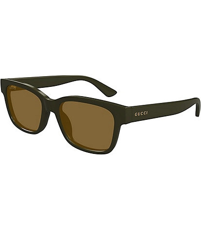 Gucci Men's Minimal 54mm Square Sunglasses