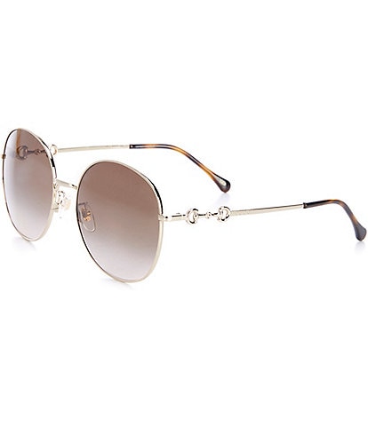 Gucci Round 59mm Sunglasses