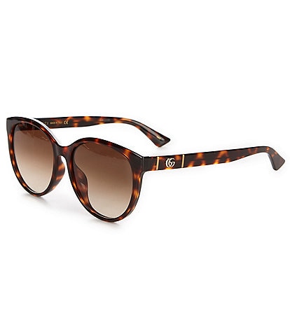 Gucci Rounded Tortoise Sunglasses