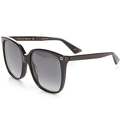 Gucci Women's Square Gradient Lens Sunglasses
