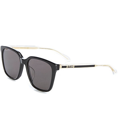 Gucci Unisex Gg1121SA 57mm Square Sunglasses
