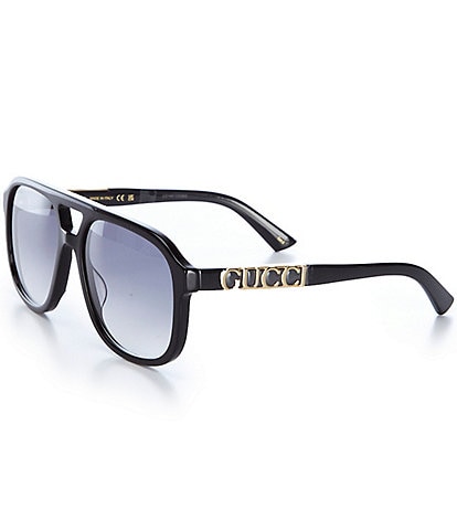 GUCCI: Glasses men - Black | GUCCI sunglasses GG1152S online at GIGLIO.COM