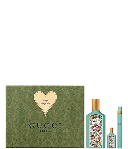 Gucci Women's 3-Piece Flora Gorgeous Jasmine Eau de Parfum Spring Gift Set
