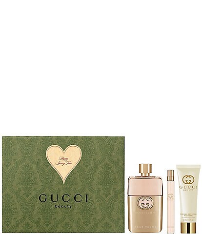 Gucci Women's 3-Piece Guilty Pour Femme Eau de Parfum Spring Gift Set