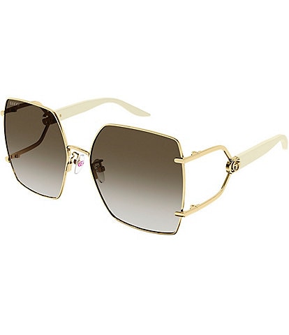 Gucci Women's Diapason 61mm Square Sunglasses
