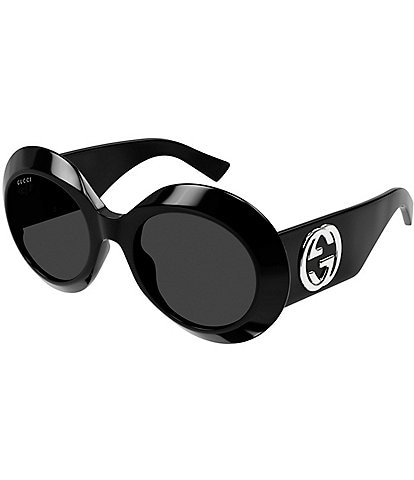 Gucci Women's Fashion Show 54mm Round Sunglasses