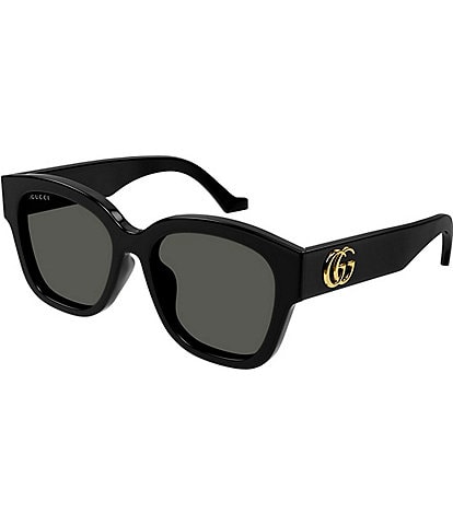 Gucci Women's GG Logo 54mm Square Sunglasses