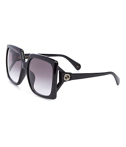 Gucci Women's Gg0876sa Rectangular 59mm Sunglasses