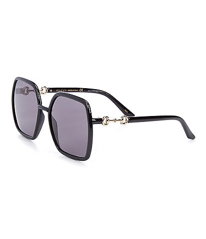 Gucci Women's Gg0890s Rectangular 55mm Sunglasses