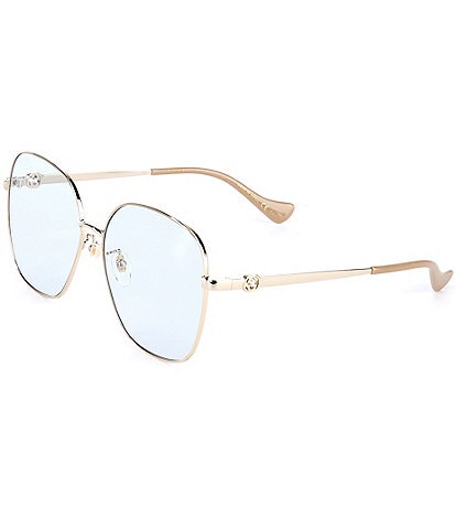 Gucci Women's Gg1089sa 61mm Rectangle Sunglasses