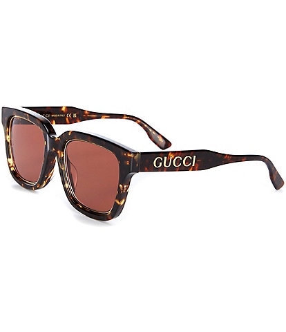 Gucci Women's Gg1136sa 52mm Tortoise Oval Sunglasses