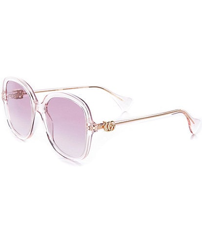 Gucci Women's Gg1178S 56mm Butterfly Sunglasses