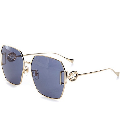 Gucci Women's Gg1207SA 64mm Square Sunglasses