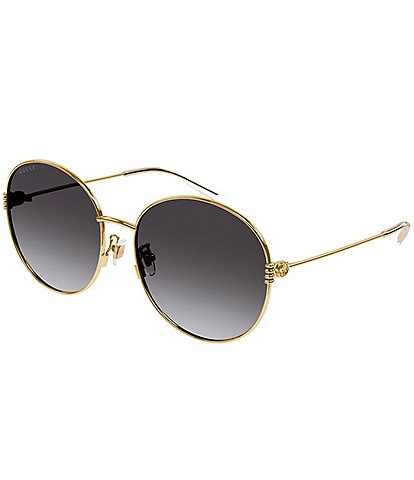 Gucci Women's GG1281SK 60mm Round Sunglasses