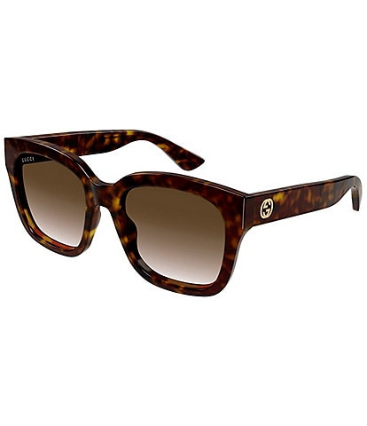 Gucci Women's GG1338S 54mm Havana Cat Eye Sunglasses