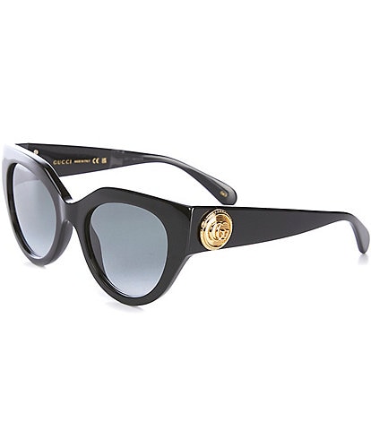 Gucci Women's GG1408S Le Bouton 52mm Cat Eye Sunglasses