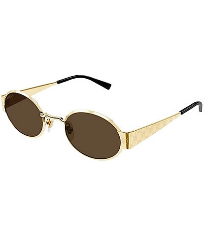 Gucci Women's Guccissima 51mm Oval Sunglasses