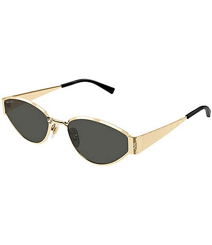 Gucci Women's Guccissima 55mm Geometric Sunglasses