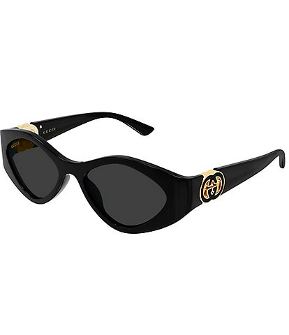 Gucci Women's Interlocking G Hailey 52mm Geometric Sunglasses