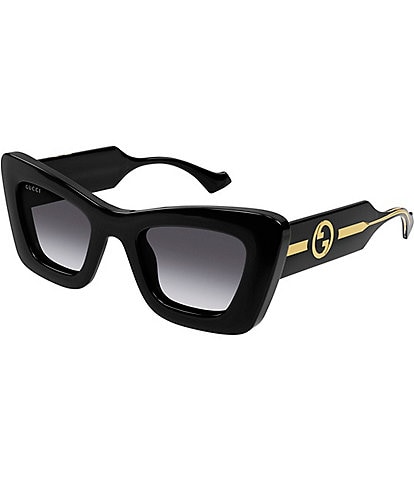 Gucci Women's La Piscine 49mm Gradient Cat Eye Sunglasses