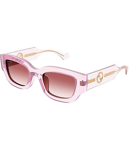 Gucci Women's La Piscine 51mm Square Sunglasses