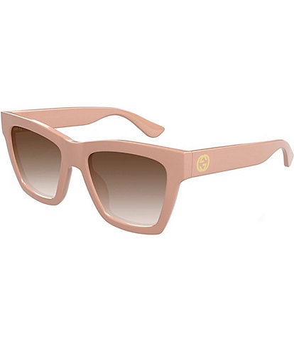 Gucci Women's Minimal 54mm Cat Eye Sunglasses