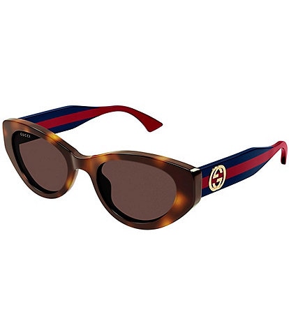 Gucci Women's New Pop Web 52mm Cat Eye Sunglasses