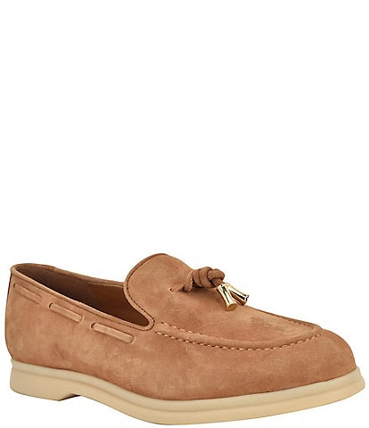 Guess Aryana Suede Tassel Loafers