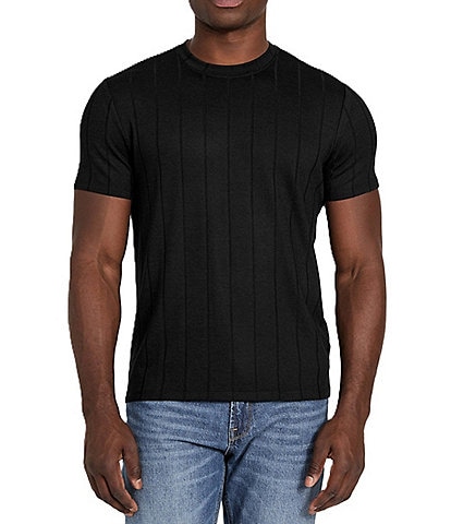 Guess Axel Ribbed Short Sleeve Pullover