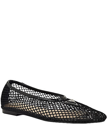 Guess Aylora Clear Mesh Ballet Flats