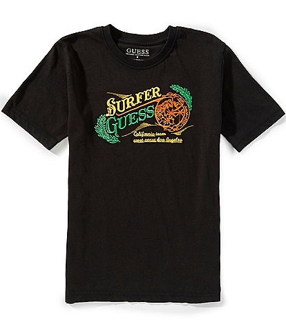 Guess Big Boys 8-18 Short Sleeve Oversize Guess T-Shirt