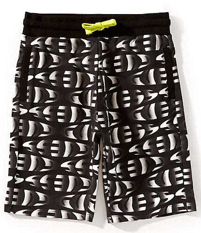 Guess Big Boys 8-20 Printed Unbrushed Fleece Shorts
