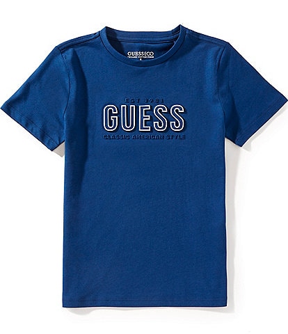Guess Big Boys 8-20 Short-Sleeve Embossed-Logo T-Shirt