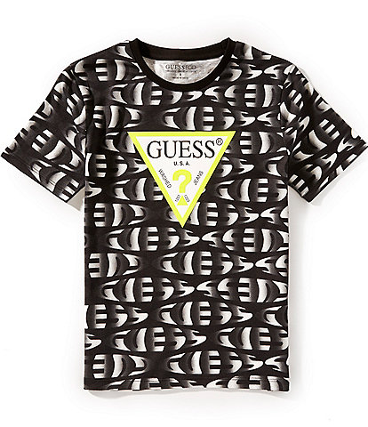 Guess Big Boys 8-20 Short-Sleeve Triangle Graphic T-Shirt