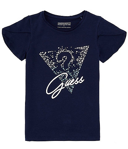 Guess Big Girls 7-16 Short Sleeve Guess Graphic T-Shirt
