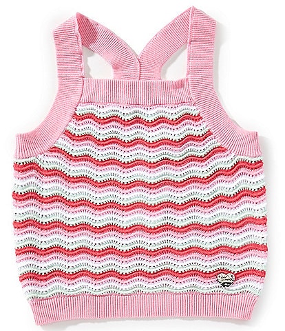 Guess Big Girls 7-16 Sleeveless Crocheted Tank Top
