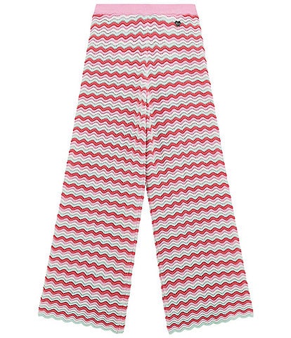 Guess Big Girls 7-16 Sweater Stripe Flare Leg Pants