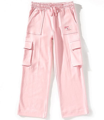 Guess Big Girls 7-16 Unbrushed Fleece Cargo Pants