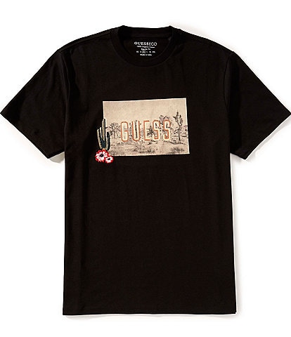 Guess Cactus Garden Short Sleeve T-Shirt