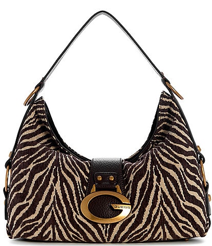 Guess Camden Zebra Shoulder Bag