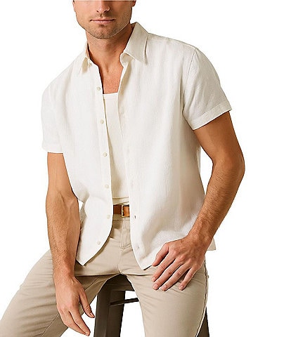 Guess Castro Linear Short Sleeve Woven Shirt